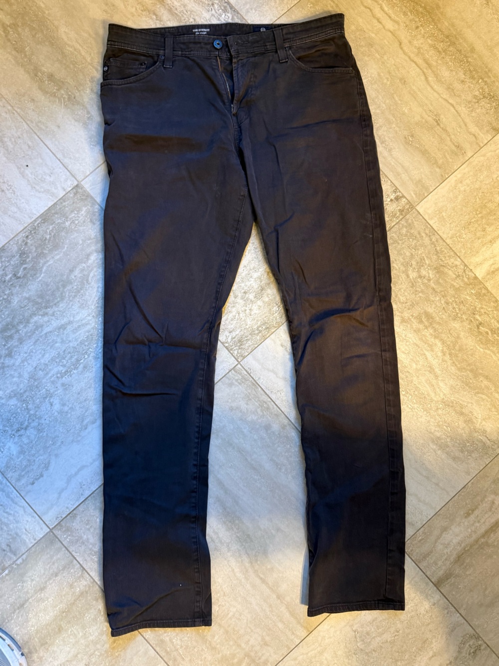 AG Adriano Goldschmied Everett Men’s Jeans Grey
